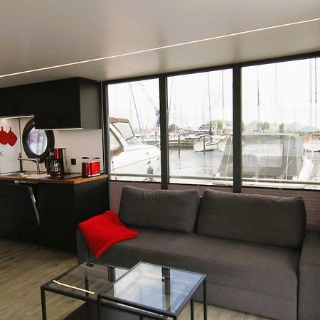 Hausboot Fjord Nordstern Mit Dachterrasse In Schleswig Hotel Ngoại thất bức ảnh